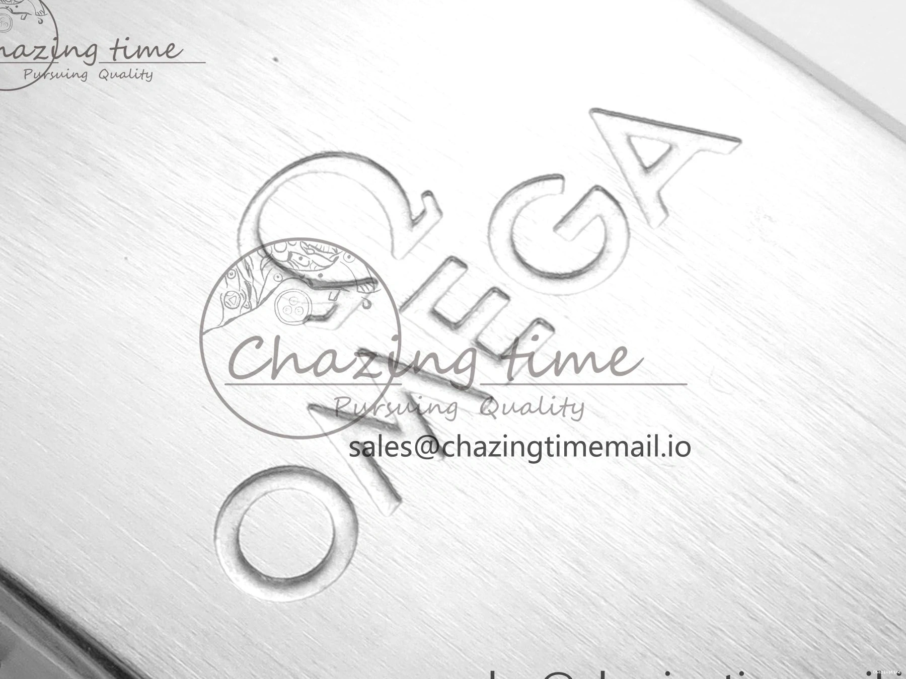 0328 Planet Ocean 600M Chrono SS VRF 1:1 Best Edition Black Bezel Blue Dial on RG SS Bracelet A Affordable 7648